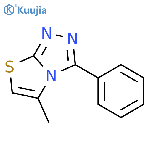 5-Methyl-3-phenyl[1,3]thiazolo[2,3-c][1,2,4]triazole structure