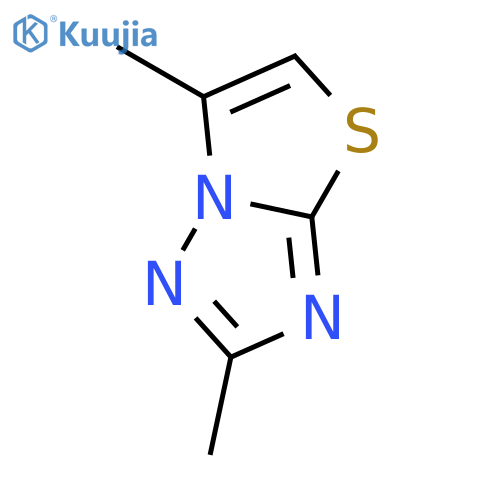 Thiazolo[3,2-b][1,2,4]triazole, 2,6-dimethyl- structure
