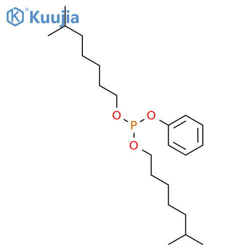 Phosphorous acid,diisooctyl phenyl ester structure