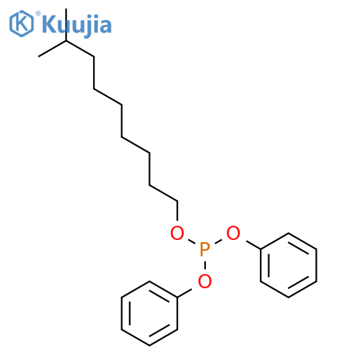 isodecyl diphenyl phosphite structure