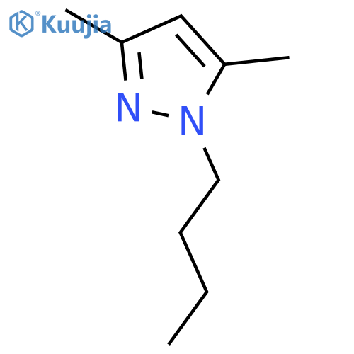 1-butyl-3,5-dimethyl-1H-pyrazole structure