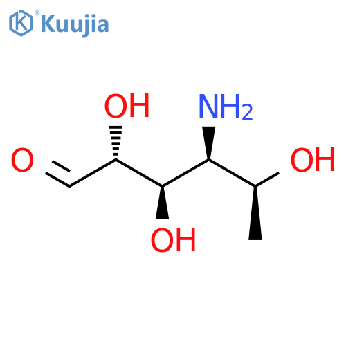 (2R,3R,4S,5S)-4-Amino-2,3,5-trihydroxyhexanal structure