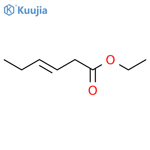 3-Hexenoic acid, ethylester, (3E)- structure