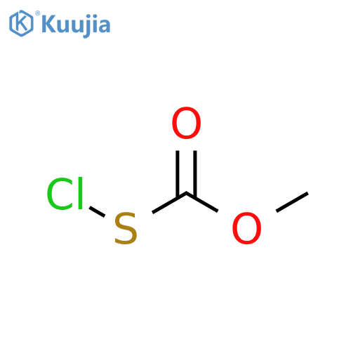 Methoxycarbonylsulfenyl chloride structure
