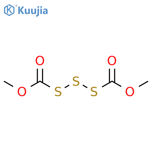 Trisulfide, bis(methoxycarbonyl) structure