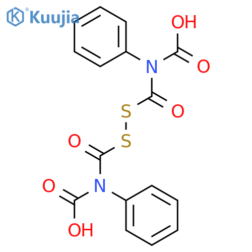 Disulfide, carboxy(phenylamino)carbonyl (9CI) structure