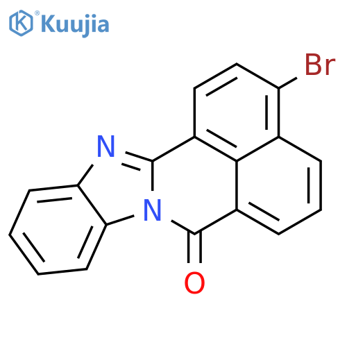 3-Bromo-7H-benzo[de]benzo[4,5]imidazo[2,1-a]isoquinolin-7-one structure
