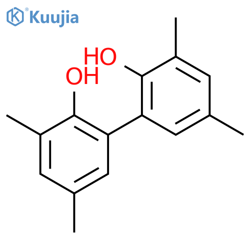 2-(2-hydroxy-3,5-dimethylphenyl)-4,6-dimethylphenol structure