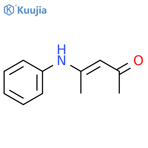 3-Penten-2-one,4-(phenylamino)-, (3Z)- structure