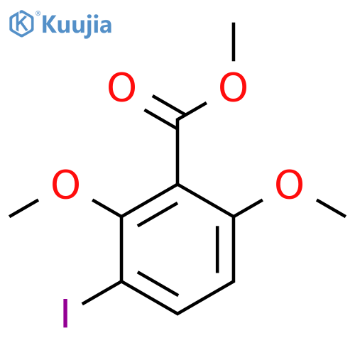 Methyl 2,6-dimethoxy-3-iodobenzoate structure