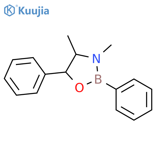 1,3,2-Oxazaborolidine, 3,4-dimethyl-2,5-diphenyl- structure