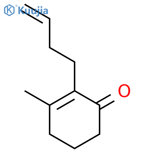 2-Cyclohexen-1-one,2-(3-buten-1-yl)-3-methyl- structure