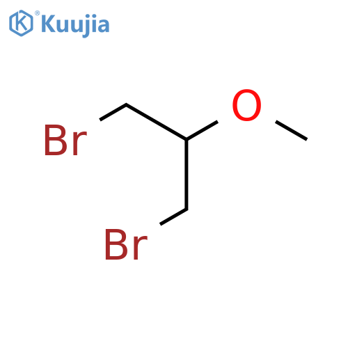 1,3-Dibromo-2-methoxypropane structure