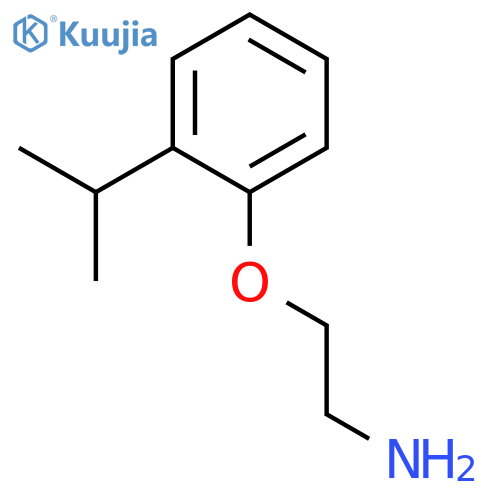 2-2-(propan-2-yl)phenoxyethan-1-amine structure