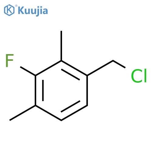 2,4-Dimethyl-3-fluorobenzyl chloride structure