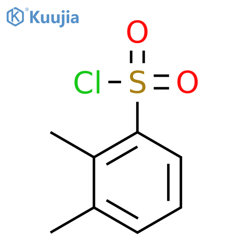 Benzenesulfonyl chloride, dimethyl- structure
