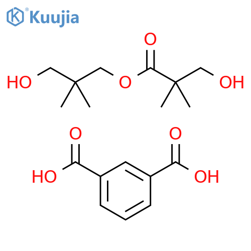 1,3-Benzenedicarboxylicacid,polymerwith3-hydroxy-2,2-dimethylpropyl3-hydroxy-2,2-dimethylpropanoate structure