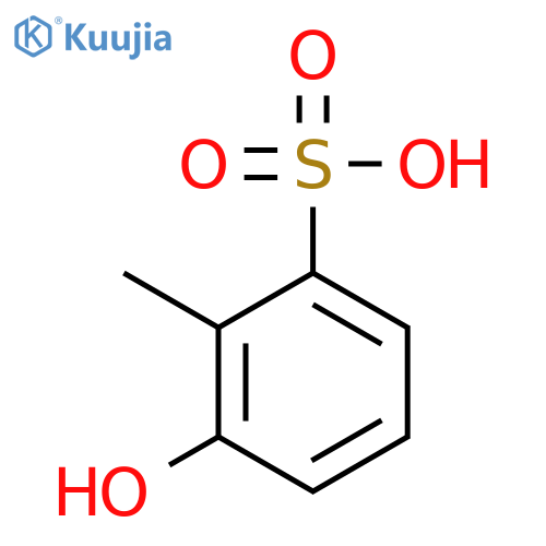 Benzenesulfonic acid,hydroxymethyl- structure