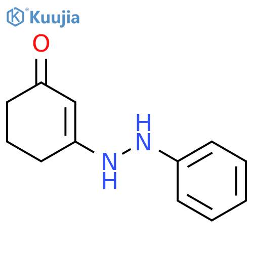 3-(2-Phenylhydrazino)-2-cyclohexen-1-one structure