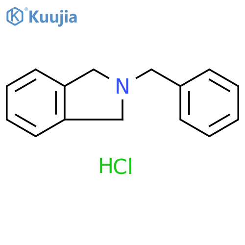 2-Benzyl-2,3-dihydro-1H-isoindole hydrochloride structure