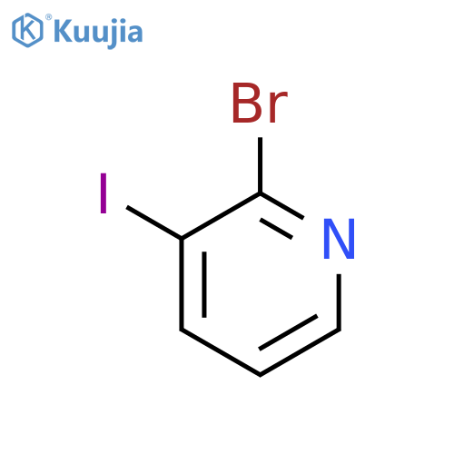 2-Bromo-3-iodopyridine structure
