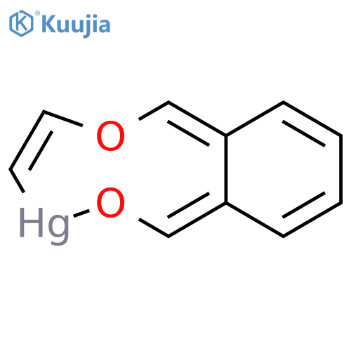 Mercury,[[6-[[(ethenyl-kC2)oxy]methylene]-2,4-cyclohexadien-1-ylidene]methanolato(2-)-kO]- (9CI) structure
