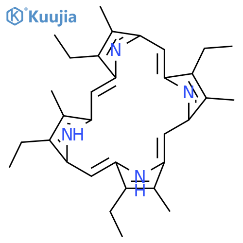 21H,23H-Porphine,2,7,12,18-tetraethyl-3,8,13,17-tetramethyl- structure