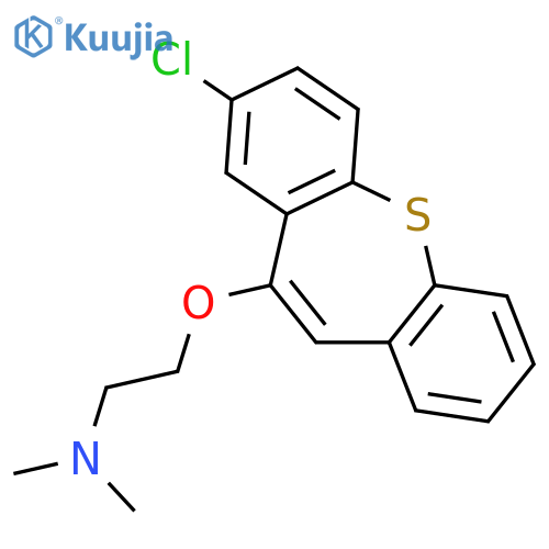 Zotepine structure