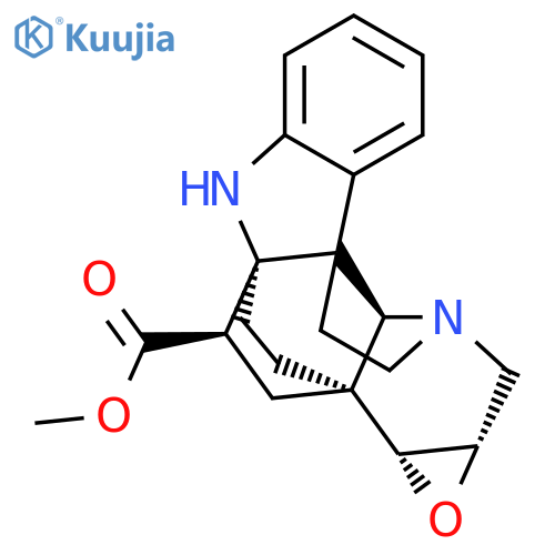 4H,11aH-1b,3a-Ethano-12H-oxireno[6,7]indolizino[8,1-cd]carbazole-3-carboxylicacid, 1a,2,3,9,10,12a-hexahydro-, methyl ester, (1aR,1bS,3R,3aR,8bR,11aR,12aS)- structure