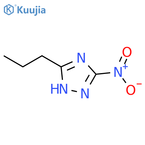 1H-1,2,4-Triazole, 3-nitro-5-propyl- structure