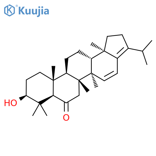 A'-Neogammacera-15,17(21)-dien-6-one, 3-hydroxy-, (3β)- (9CI) structure