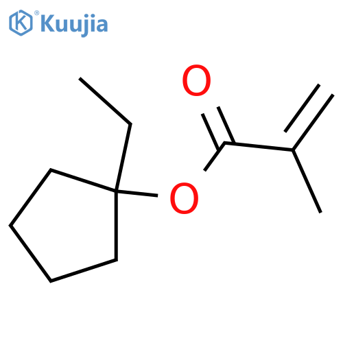 1-Ethylcyclopentyl methacrylate structure