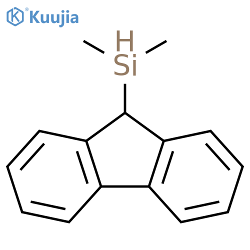 9H-Fluorene, 9-(dimethylsilyl)- structure