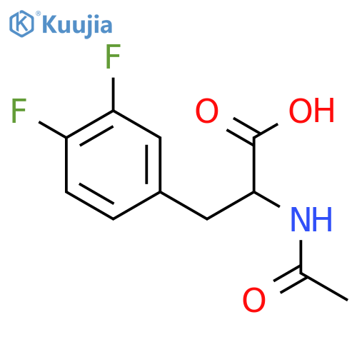 N-Acetyl-3,4-Difluoro-Phenylalanine structure
