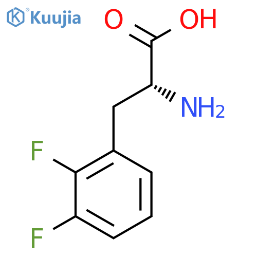 (R)-2-amino-3-(2,3-difluorophenyl)propanoic acid structure
