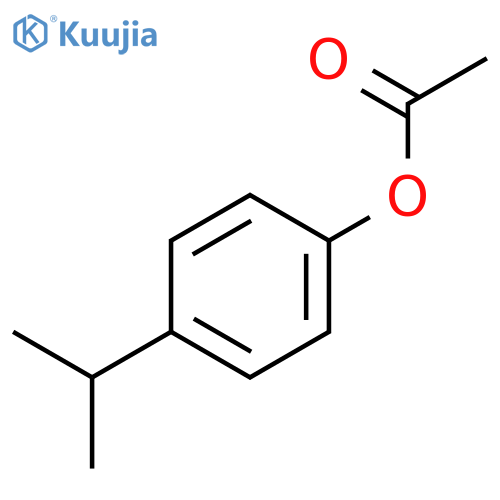 4-Isopropylphenyl acetate structure