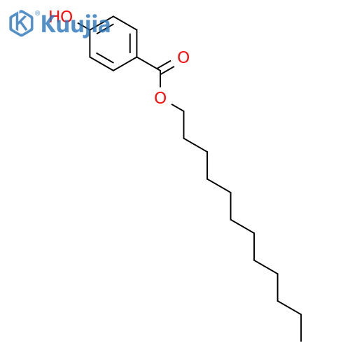 Dodecyl 4-hydroxybenzoate structure