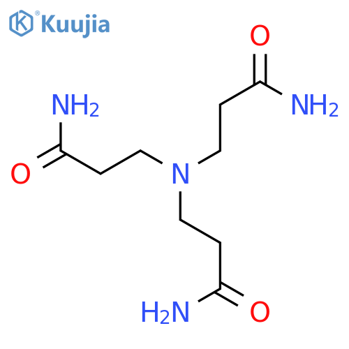 Propanamide, 3,3',3''-nitrilotris- structure