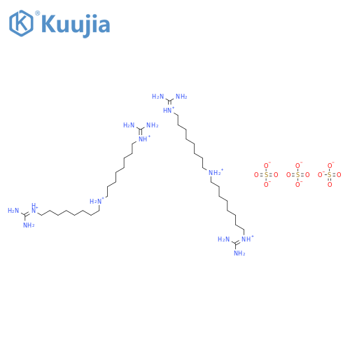 Guazatine Sesquisulfate Salt structure