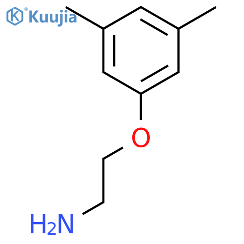 2-(3,5-dimethylphenoxy)ethylamine structure