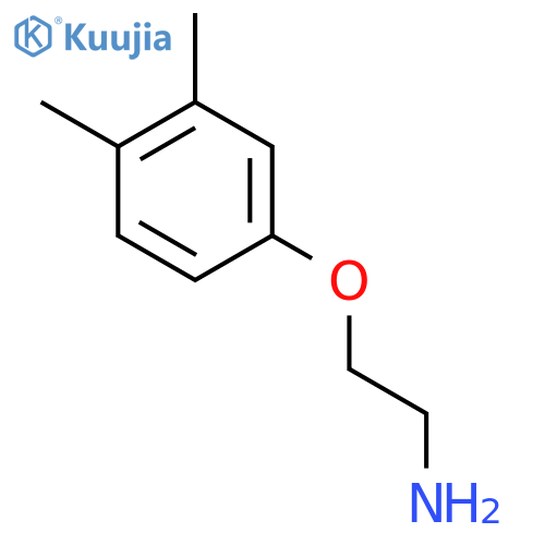 2-(3,4-dimethylphenoxy)ethylamine structure