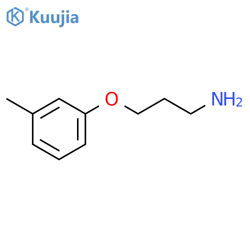 3-(3-Methylphenoxy)propylamine structure