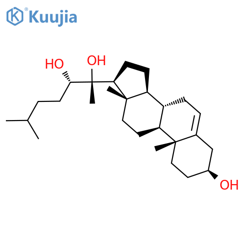 (3β,22S)-Dihydroxy Cholesterol structure