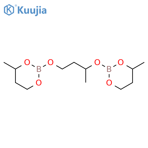 1,3,2-Dioxaborinane,2,2'-[(1-methyl-1,3-propanediyl)bis(oxy)]bis[4-methyl- structure