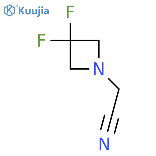 2-(3,3-Difluoroazetidin-1-yl)acetonitrile structure