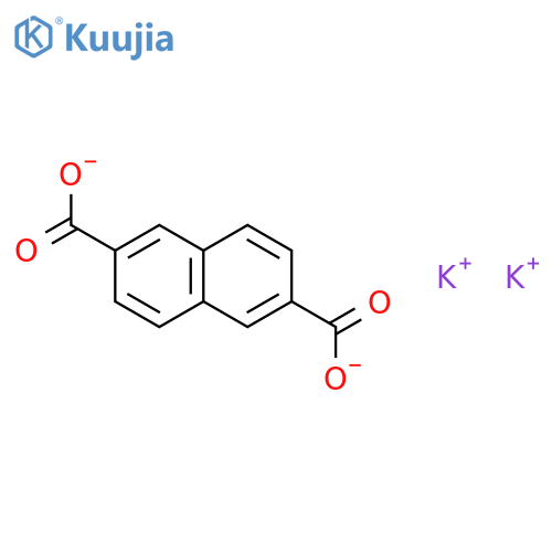 Naphthalene-2,6-dicarboxylic Acid Potassium structure