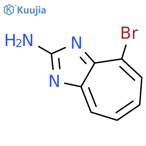 2-Cycloheptimidazolamine, 4-bromo- structure