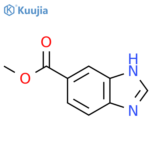 1H-Benzimidazole-5-carboxylic Acid Methyl Ester structure