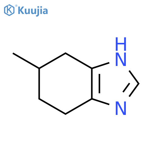5-methyl-4,5,6,7-tetrahydro-1H-1,3-benzodiazole structure