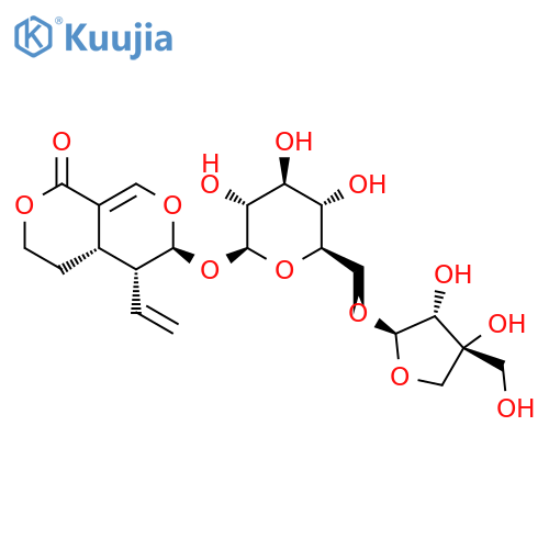6'-O-beta-D-Apiofuranosylsweroside structure